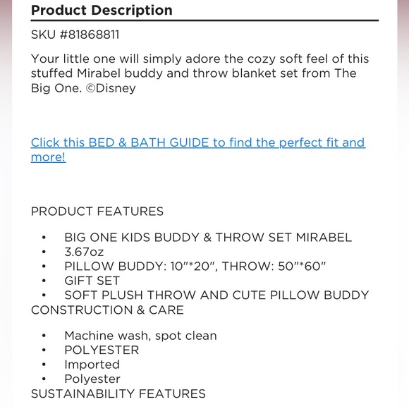 Disney Encanto blanket and doorables set - Picture 8 of 14